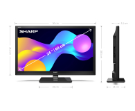 Sharp 24EE3E HD Ready Smart LED TV - 1373494 - zdjęcie 4
